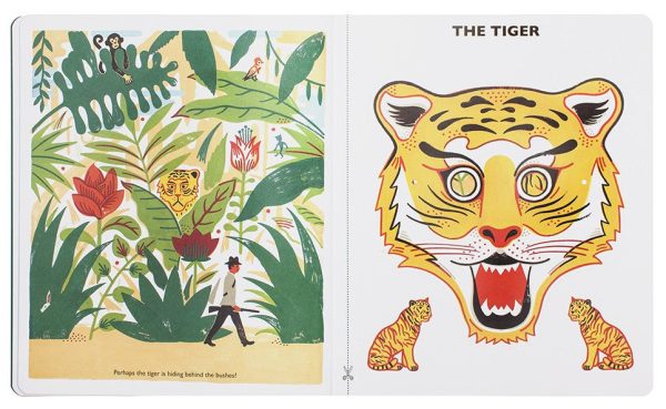 Masks in the Forest: A Story Told with Masks  Laurent Moreau   Kinderbuch Englisch Verkauf – Bild 4