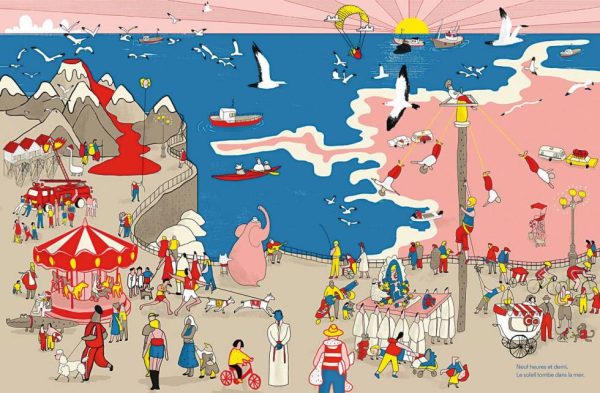 La Plage    Sol Undurraga   Editions L Agrume   Bilderbuch Französisch. Online – Bild 5