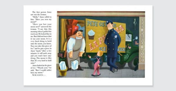 Amos and the moon  Jan B. Balet   AMMO   Kinderbuch Englisch Rabatt – Bild 2