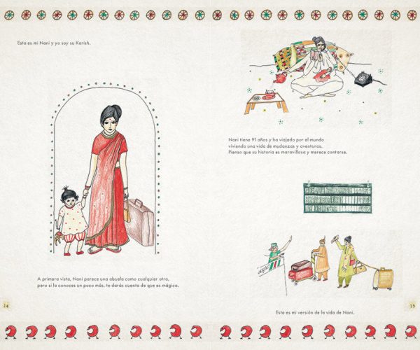 Las visitas de Nani   Kinderbuch Spanisch   Karishma Chugani Nankani Jetzt online – Bild 3