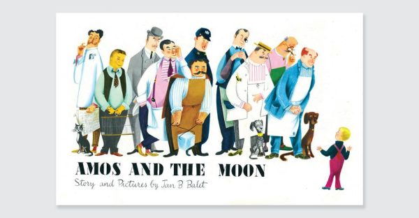 Amos and the moon  Jan B. Balet   AMMO   Kinderbuch Englisch Rabatt – Bild 3