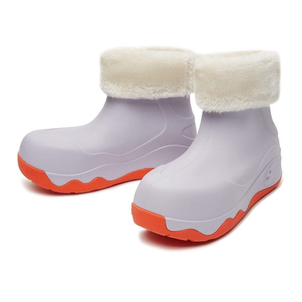 Lilac Boots with Napped Linings Navarra Women Schn?ppchen – Bild 3