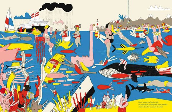 La Plage    Sol Undurraga   Editions L Agrume   Bilderbuch Französisch. Online – Bild 4